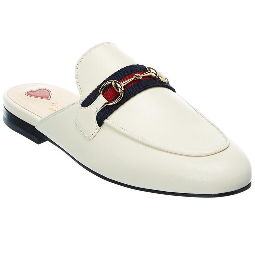 💜💜SOLD❤️❤️ Gucci Princetown horsebit-detailed leather slippers